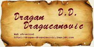 Dragan Dragucanović vizit kartica